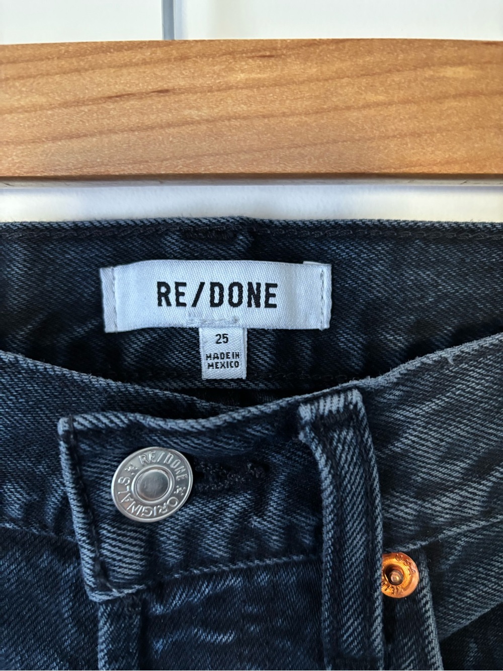Re/Done Aritzia black jeans